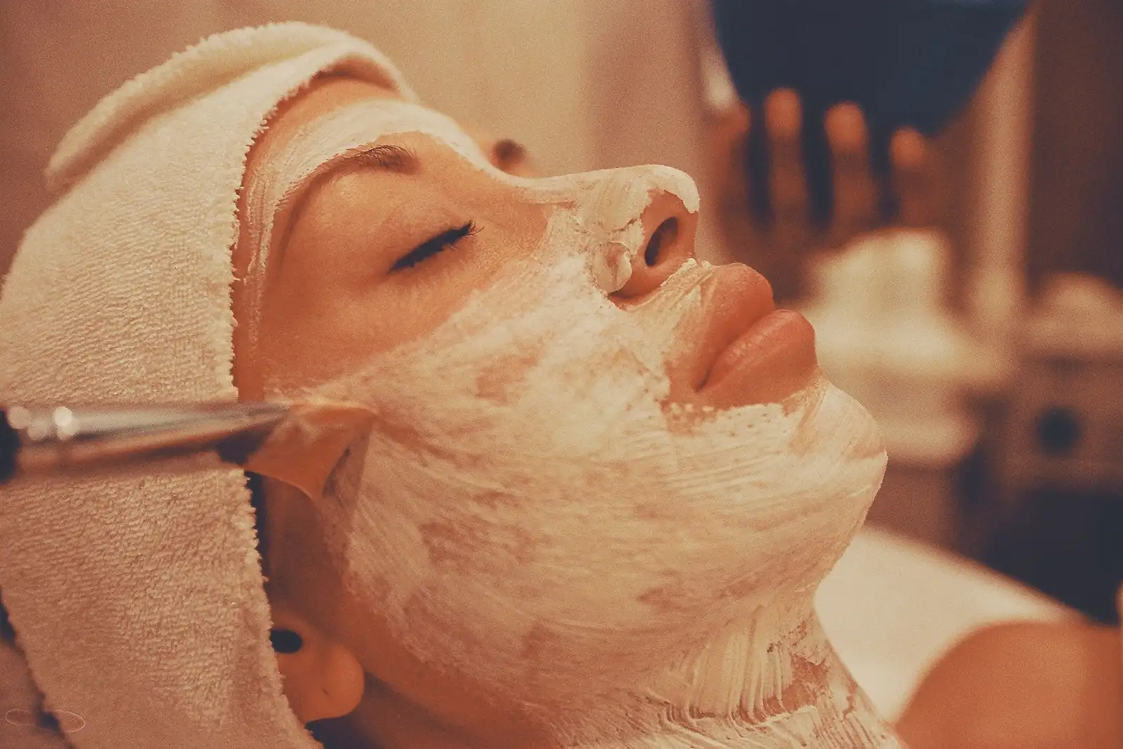A calming facial treatment at Bloom Aesthetics